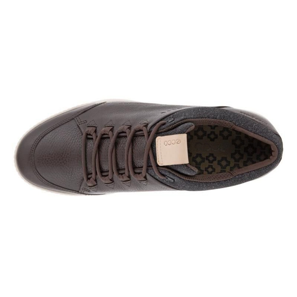 Mens Golf Shoes - ECCO Street Retro - Dark Grey - 8403EVCTK